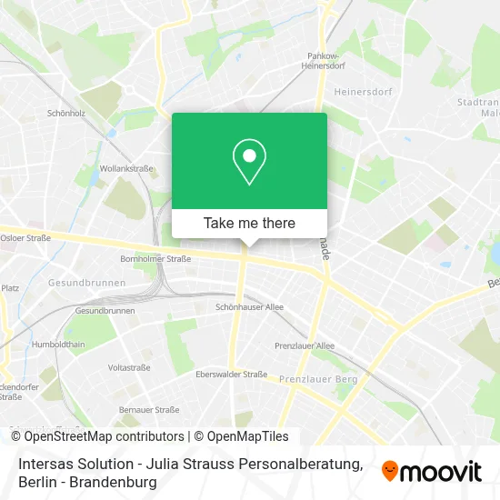 Intersas Solution - Julia Strauss Personalberatung map