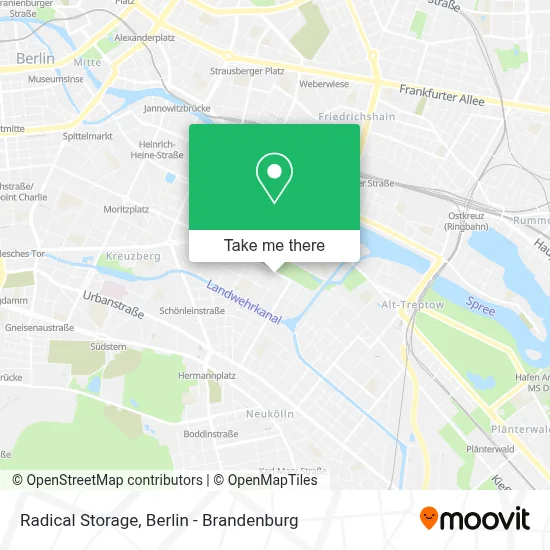 Radical Storage map