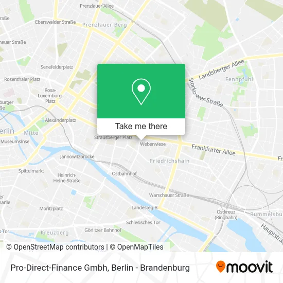 Pro-Direct-Finance Gmbh map