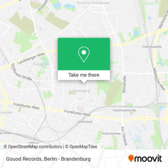 Gouod Records map