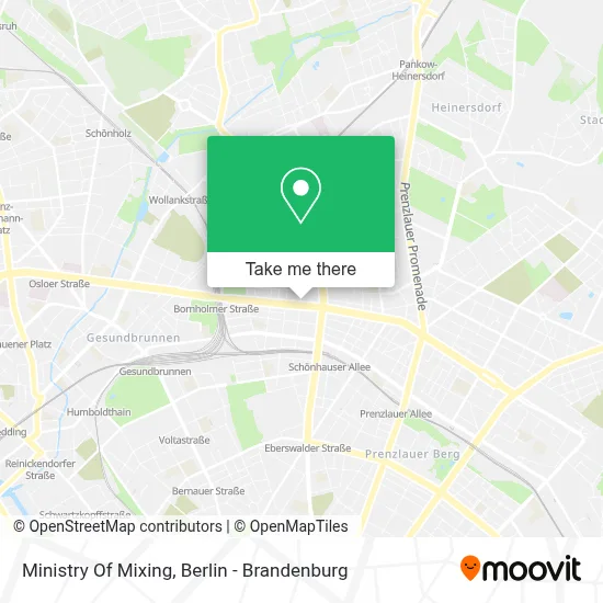 Ministry Of Mixing map