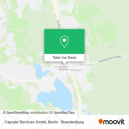 Caprate Services Gmbh map