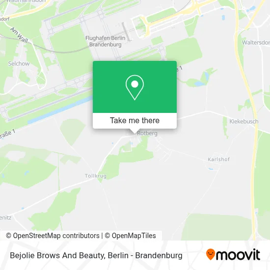 Bejolie Brows And Beauty map