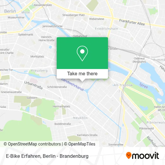 E-Bike Erfahren map