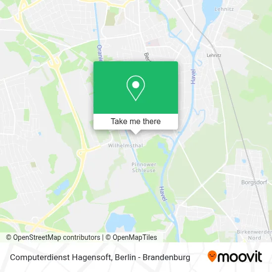 Computerdienst Hagensoft map