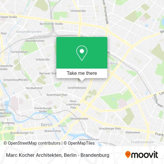 Marc Kocher Architekten map