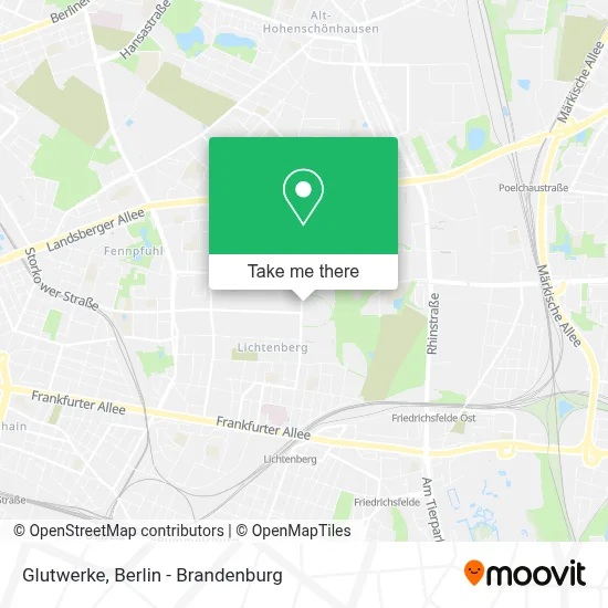 Glutwerke map