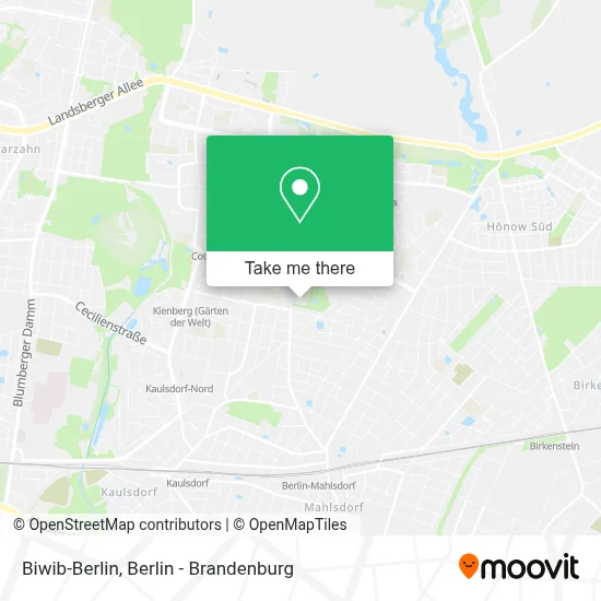 Biwib-Berlin map