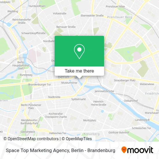 Space Top Marketing Agency map