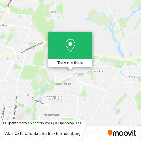 Akis Cafe Und Bar map