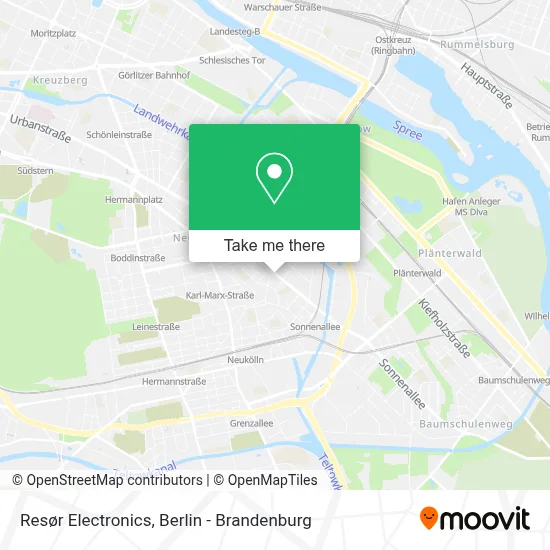 Resør Electronics map