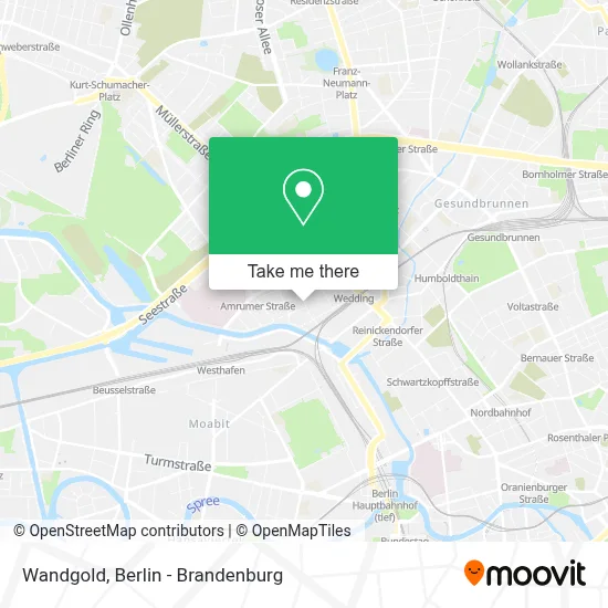 Wandgold map