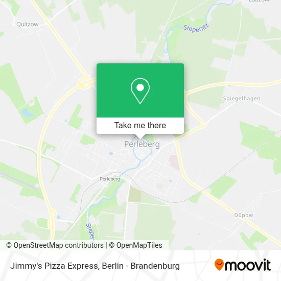 Jimmy's Pizza Express map