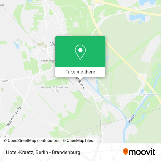 Hotel-Kraatz map