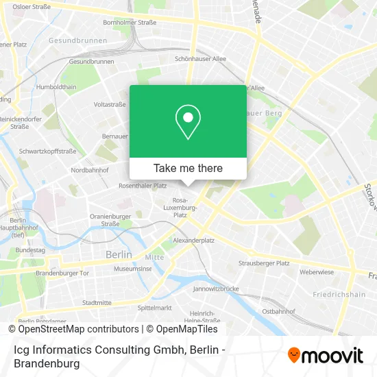 Icg Informatics Consulting Gmbh map