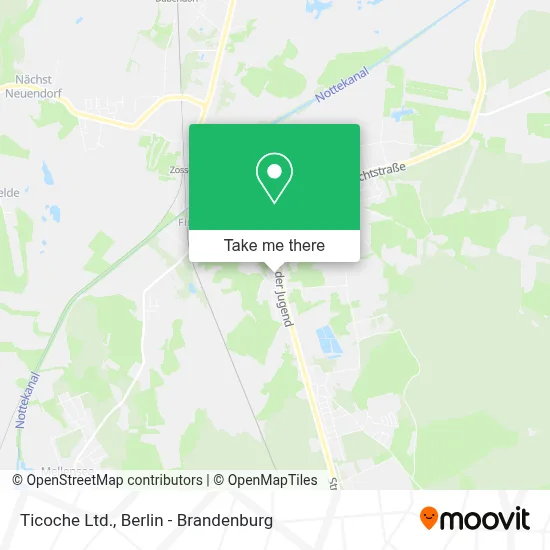 Ticoche Ltd. map