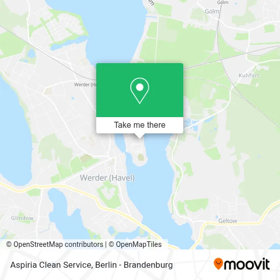 Aspiria Clean Service map