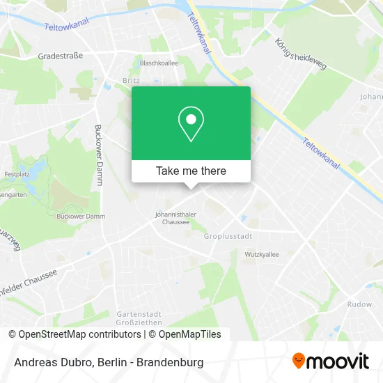 Andreas Dubro map