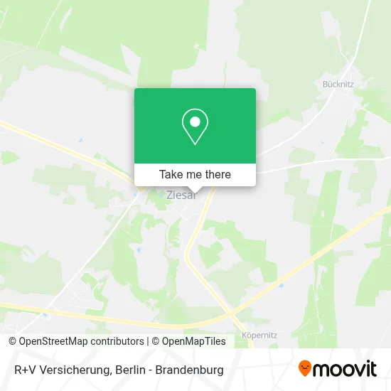 R+V Versicherung map