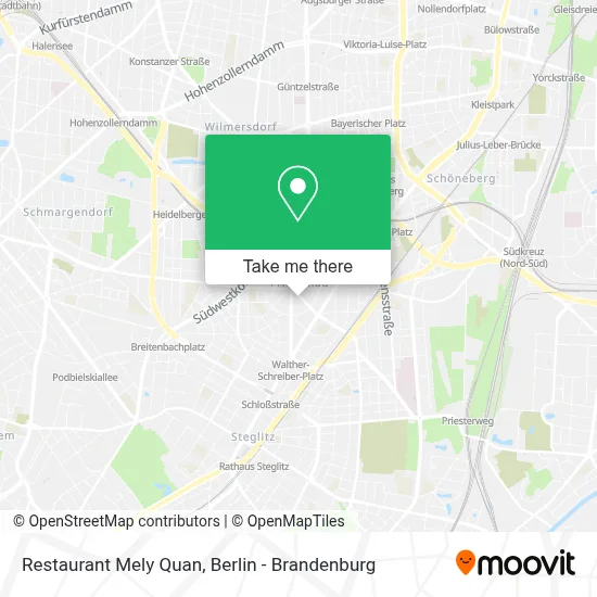 Restaurant Mely Quan map