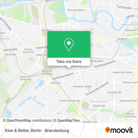 Klee & Belter map
