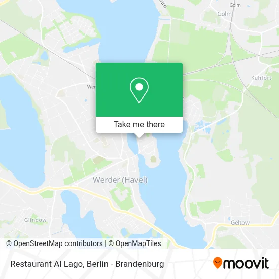 Restaurant Al Lago map