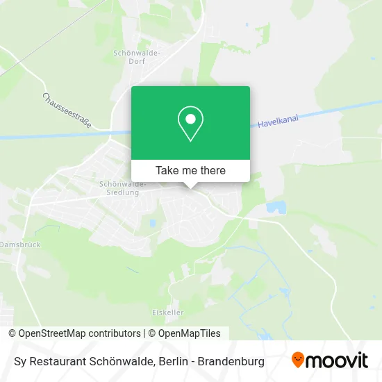 Sy Restaurant Schönwalde map