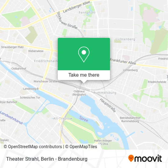 Theater Strahl map
