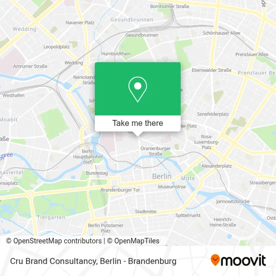 Cru Brand Consultancy map