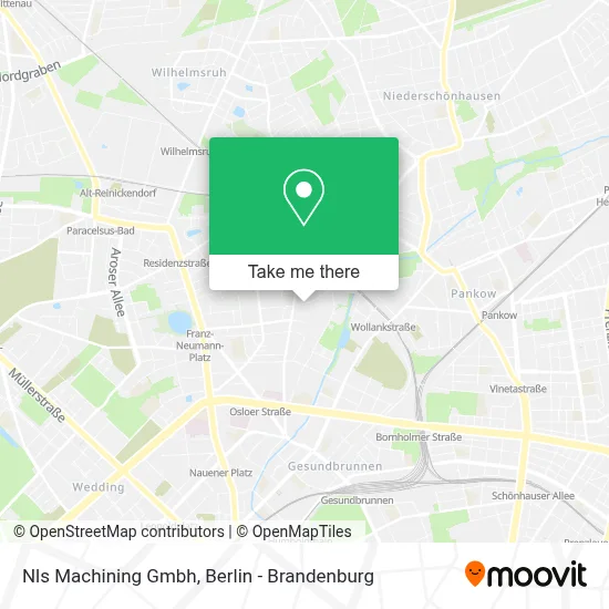 Nls Machining Gmbh map