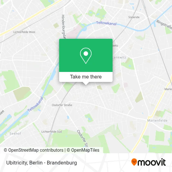 Ubitricity map