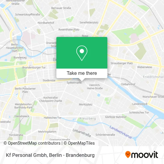 Kf Personal Gmbh map