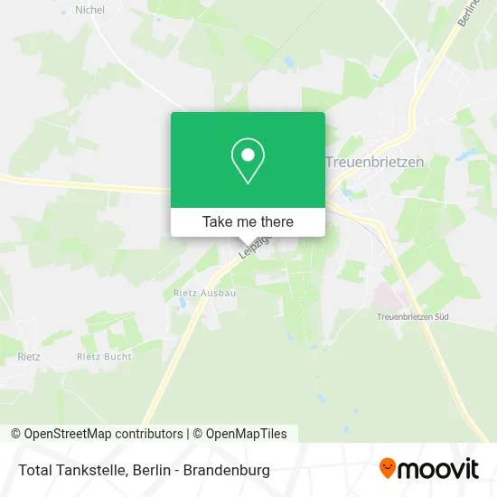 Total Tankstelle map