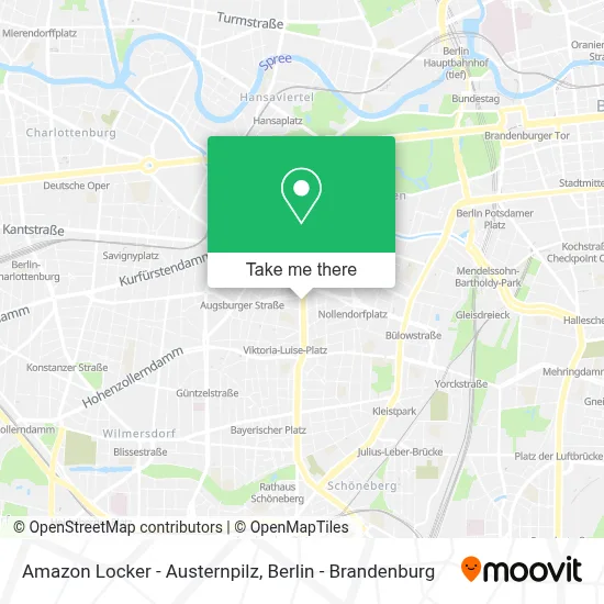 Amazon Locker - Austernpilz map
