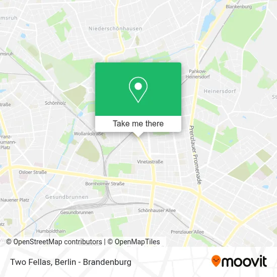 Two Fellas map