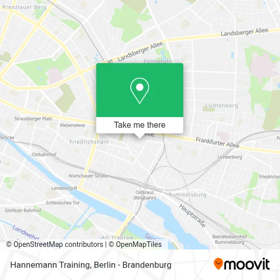 Hannemann Training map