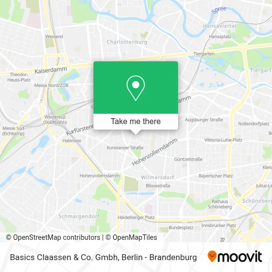 Basics Claassen & Co. Gmbh map