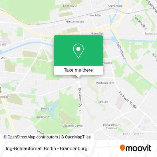 Ing-Geldautomat map