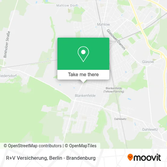 R+V Versicherung map