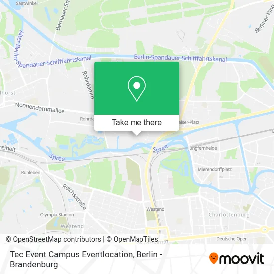 Tec Event Campus Eventlocation map
