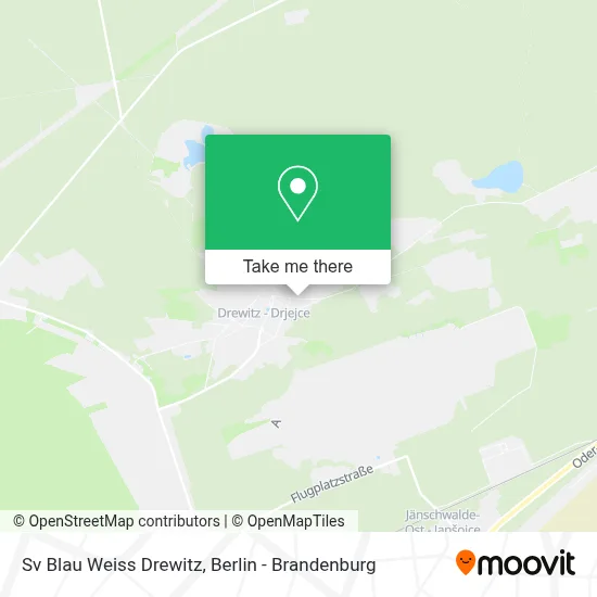 Sv Blau Weiss Drewitz map