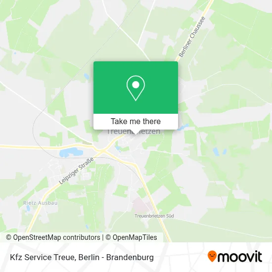 Kfz Service Treue map