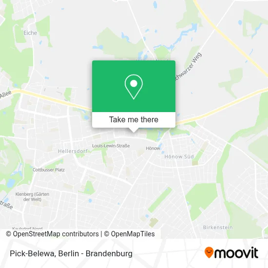 Pick-Belewa map