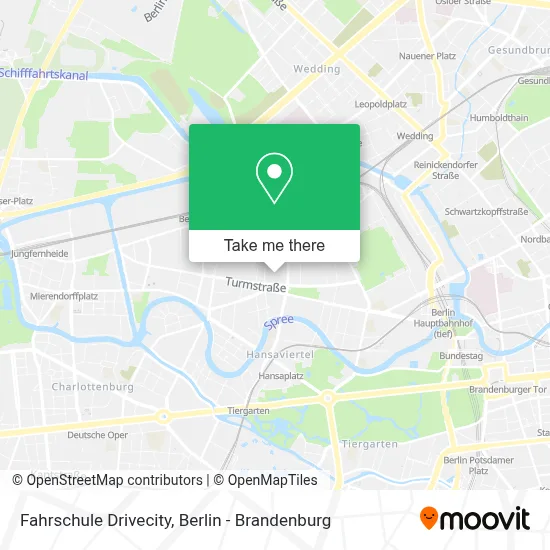 Fahrschule Drivecity map