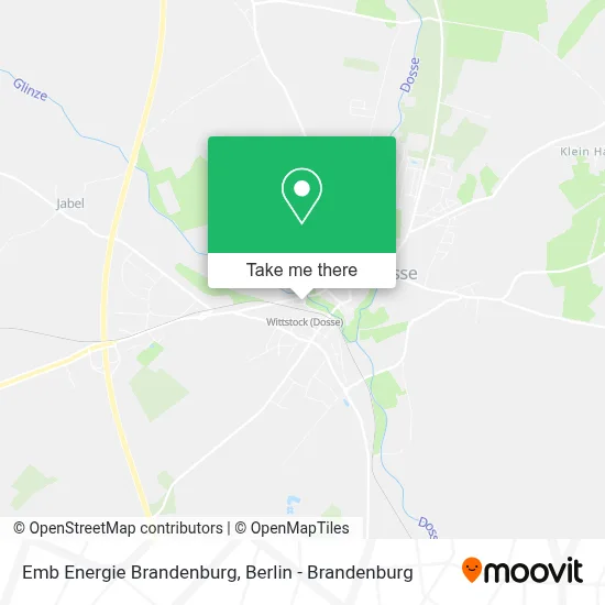 Emb Energie Brandenburg map