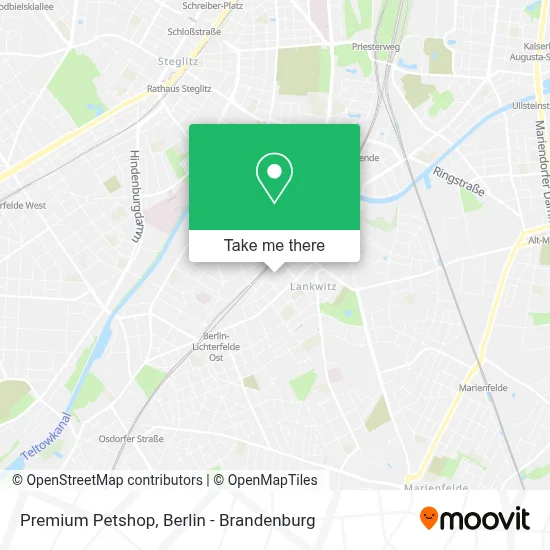 Premium Petshop map
