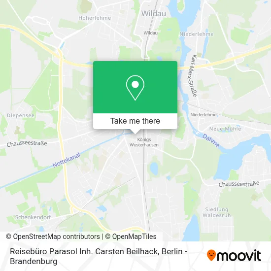 Reisebüro Parasol Inh. Carsten Beilhack map