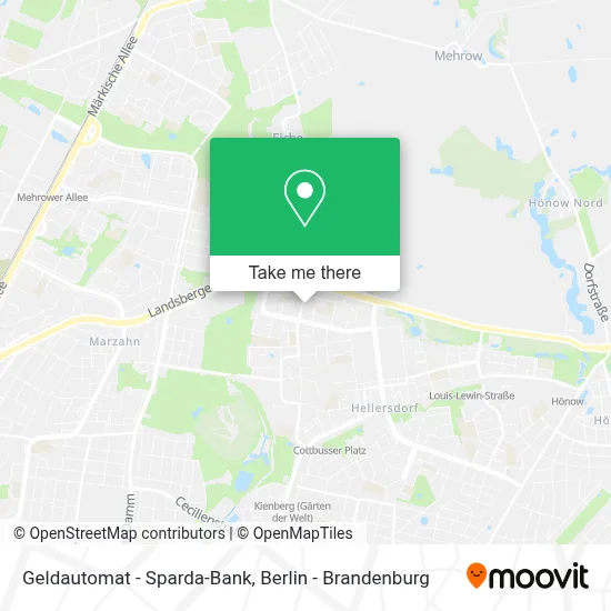 Geldautomat - Sparda-Bank map