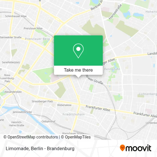 Limomade map