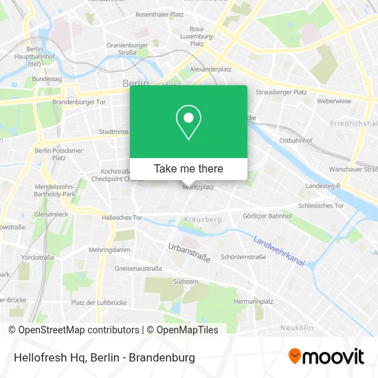 Hellofresh Hq map